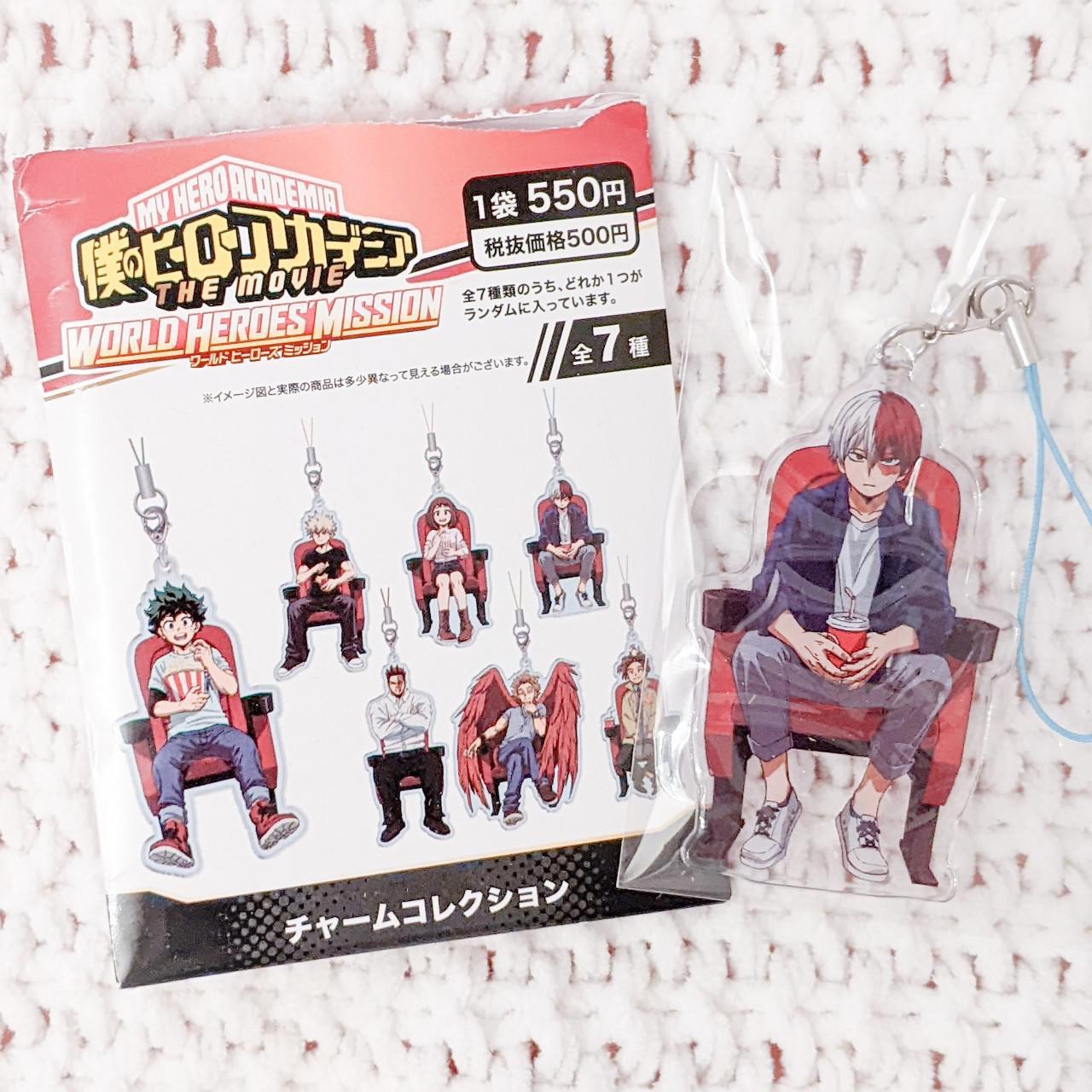 Shoto Todoroki Acrylic Charm My Hero Academia World Heroes Mission 