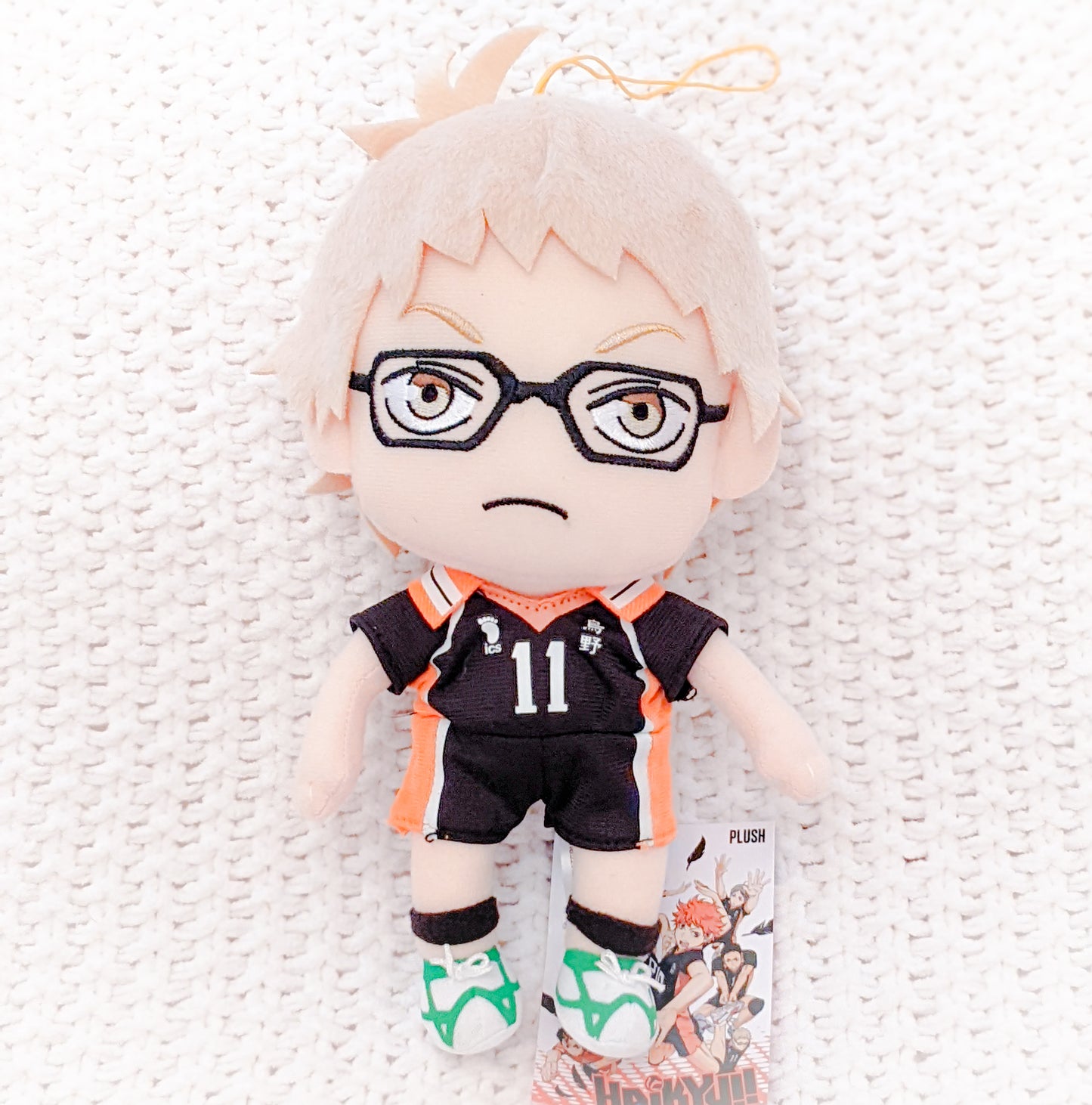 Kei Tsukishima - Haikyuu!! Anime Stuffed Plush