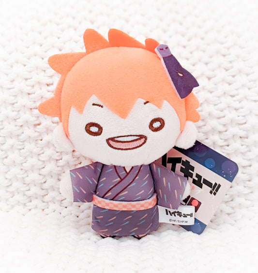 Shoyo Hinata Haikyuu Festival Yukata Nitotan Plush Keychain