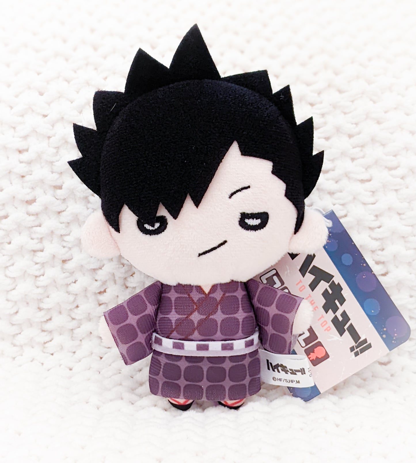 Tetsuro Kuroo Haikyuu Festival Yukata Nitotan Plush Keychain