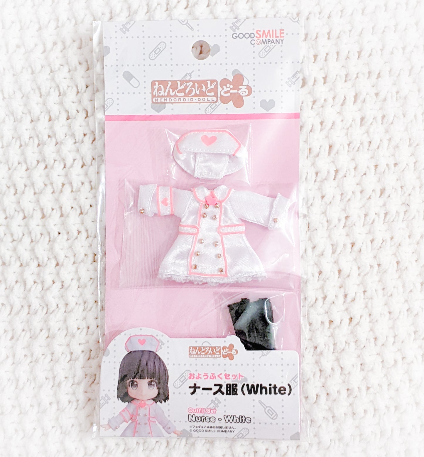 Nendoroid Doll White & Pink Nurse Dress Outfit Set Good Smile Company