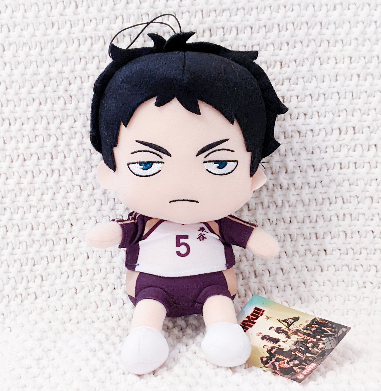 Keiji Akaashi - Haikyuu!! Anime Stuffed Sitting Plush