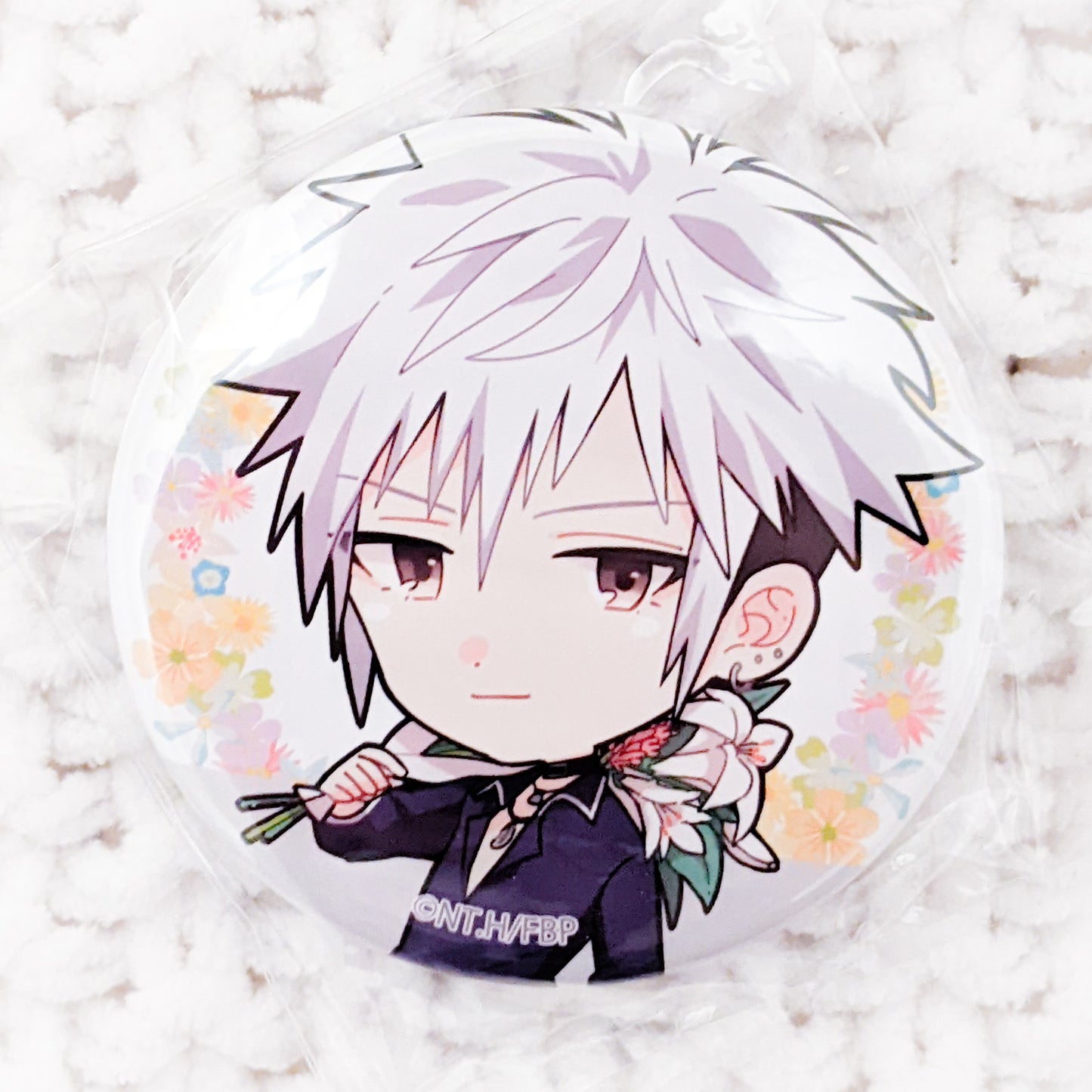 Hatsuhara Sohma Fruits Basket Chibi Anime Tin Badge Pin Button