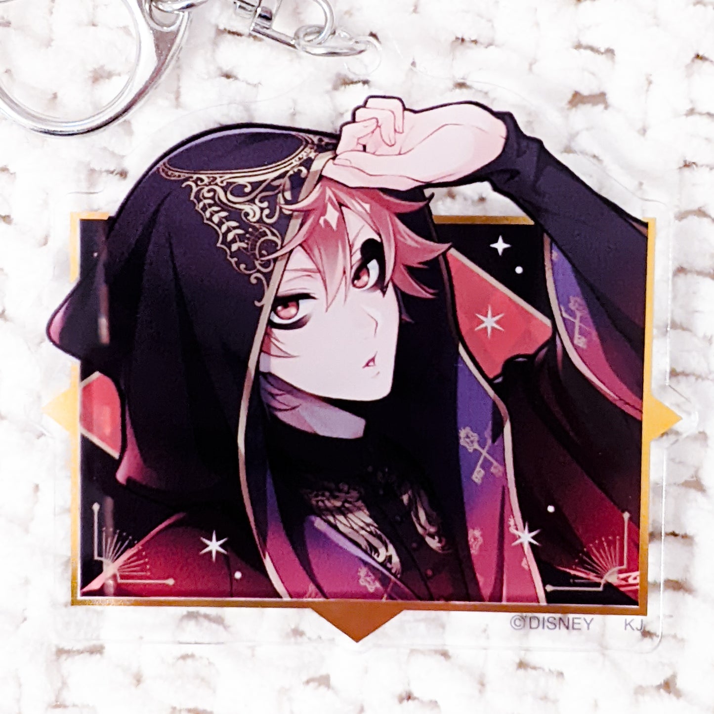 Ace Trappola Disney Twisted Wonderland Anime Acrylic Keychain