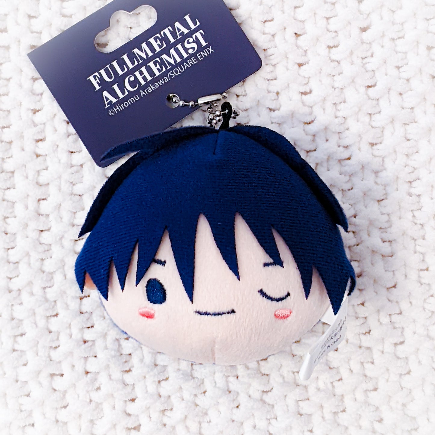 Roy Mustang - Fullmetal Alchemist x Sanrio Round Plush Keychain