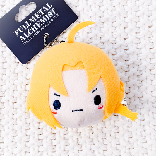 Edward Elric - Fullmetal Alchemist x Sanrio Round Plush Keychain