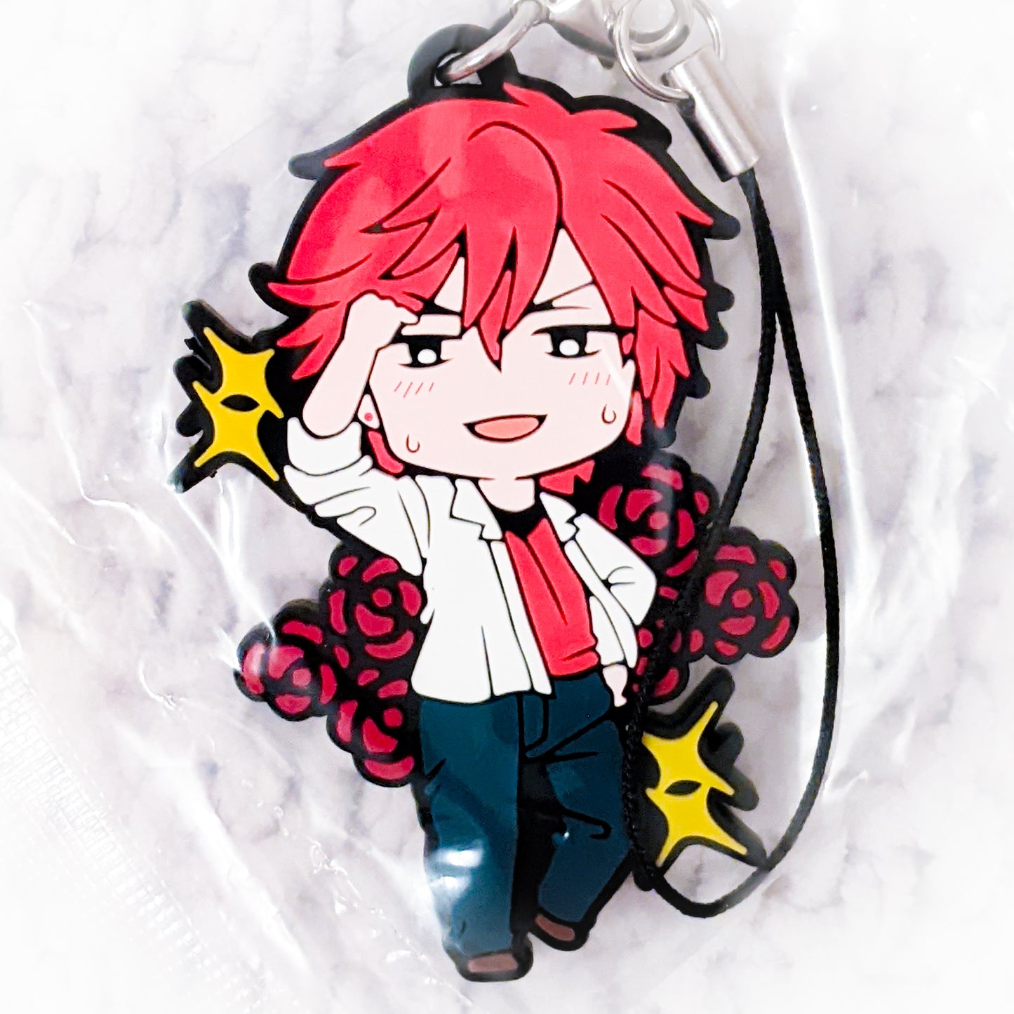 Mikoshiba Mikoto - Monthly Girls' Nozaki-kun Anime Keychain Rubber Strap