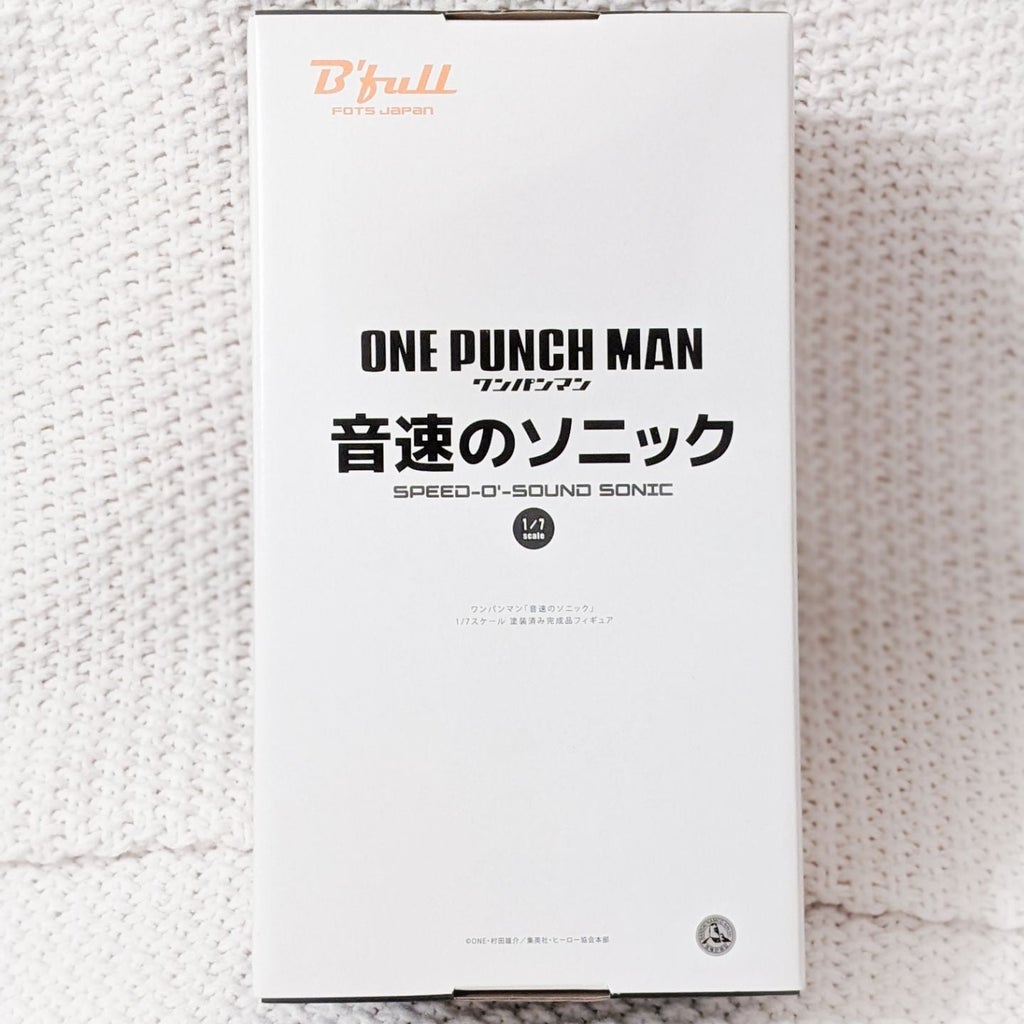 Speed O Sound Sonic One Punch Man Anime 1/7 Scale Figure B'Full Fots Japan