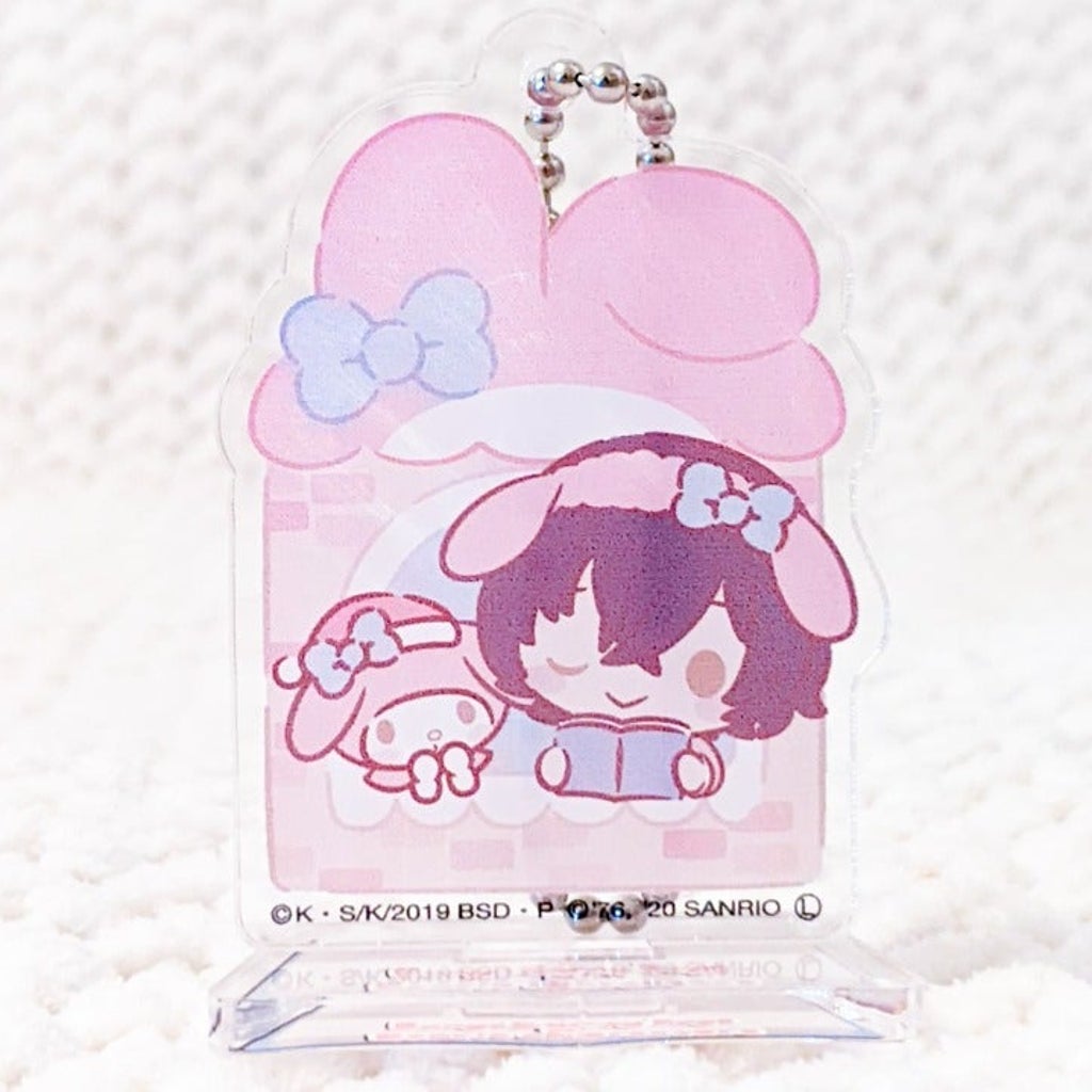 Osamu Dazai x My Melody Bungo Stray Dogs Sanrio Anime Acrylic Stand Keychain