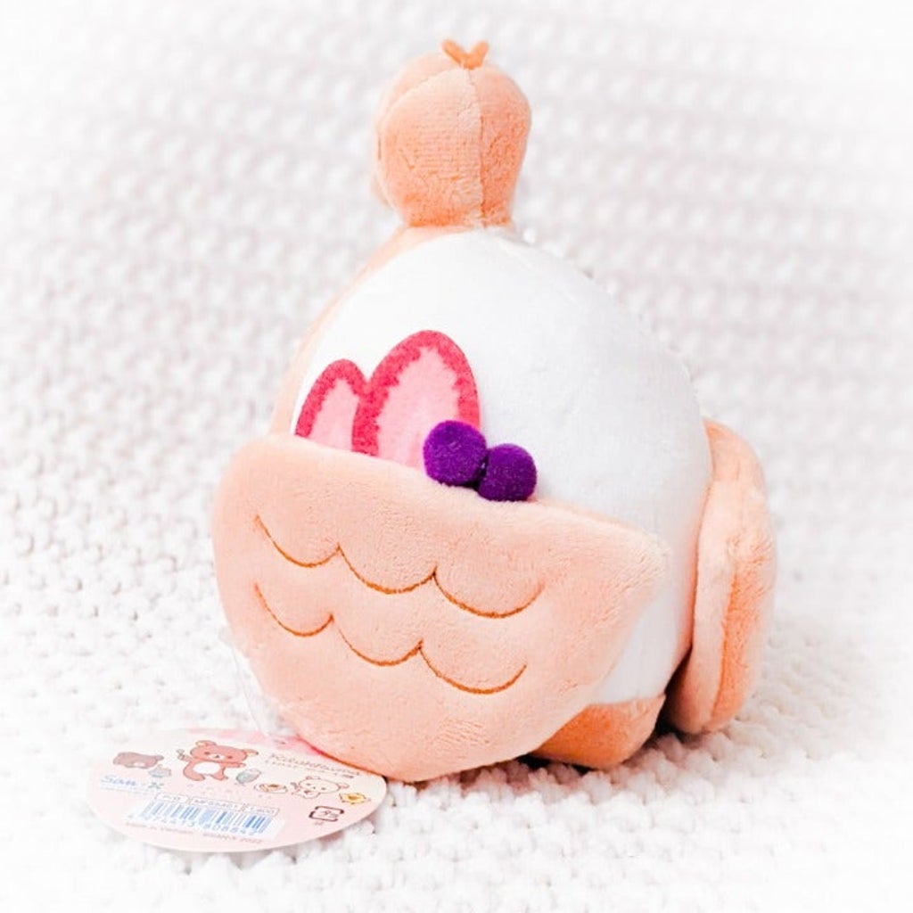 Kiiroitori Retro Sweets Pastry Swan Cream Puff Rilakkuma San-X Plush