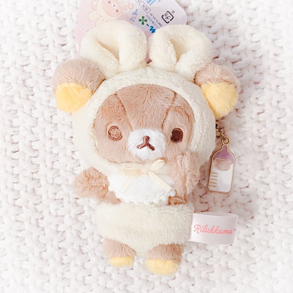 Rilakkuma Usa Usa Baby Burasage Plush Charm – Miokii Shop