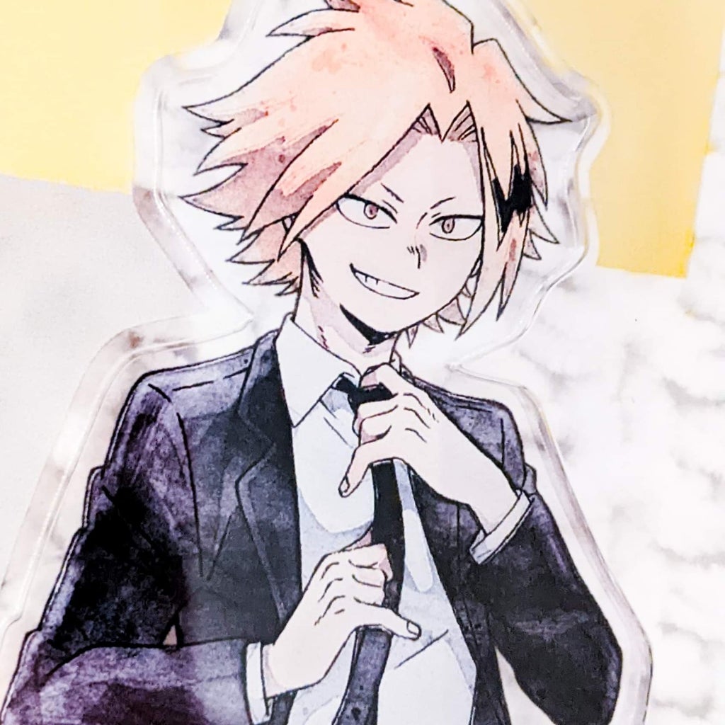 Kaminari Denki Suit My Hero Academia Anime Acrylic Figure Stand