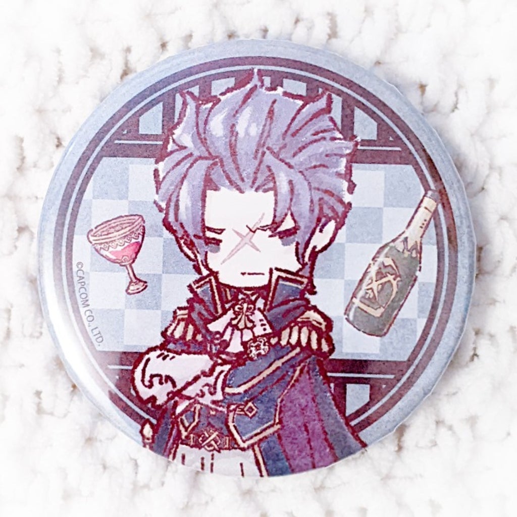Barok van Zieks - The Great Ace Attorney Chronicles Pin Badge Button