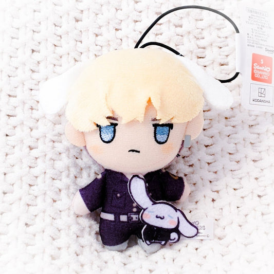 Chifuyu Matsuno x Cinnamoroll - Tokyo Revengers Sanrio Anime Chibi Plush Strap