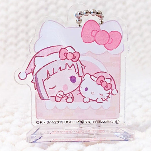Nakajima Atsushi x Hello Kitty Bungo Stray Dogs Sanrio Acrylic Stand Keychain