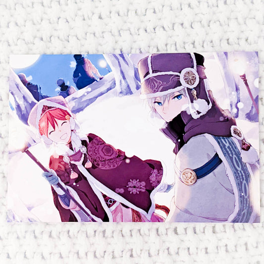 Prince Zen Wisteria & Shirayuki - Snow White with the Red Hair Manga Art Postcard