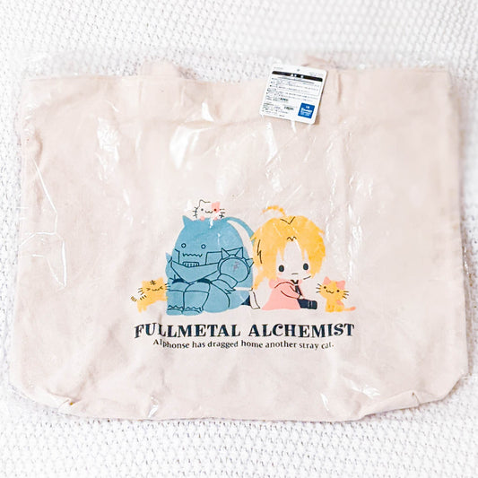 Edward & Alphonse Elric - Fullmetal Alchemist x Sanrio Anime Canvas Tote Bag