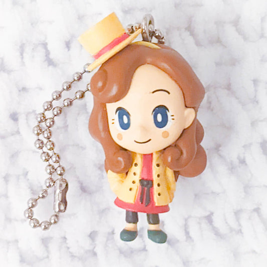 Katrielle Layton - Professor Layton Mystery Journey Mini Figure Keychain