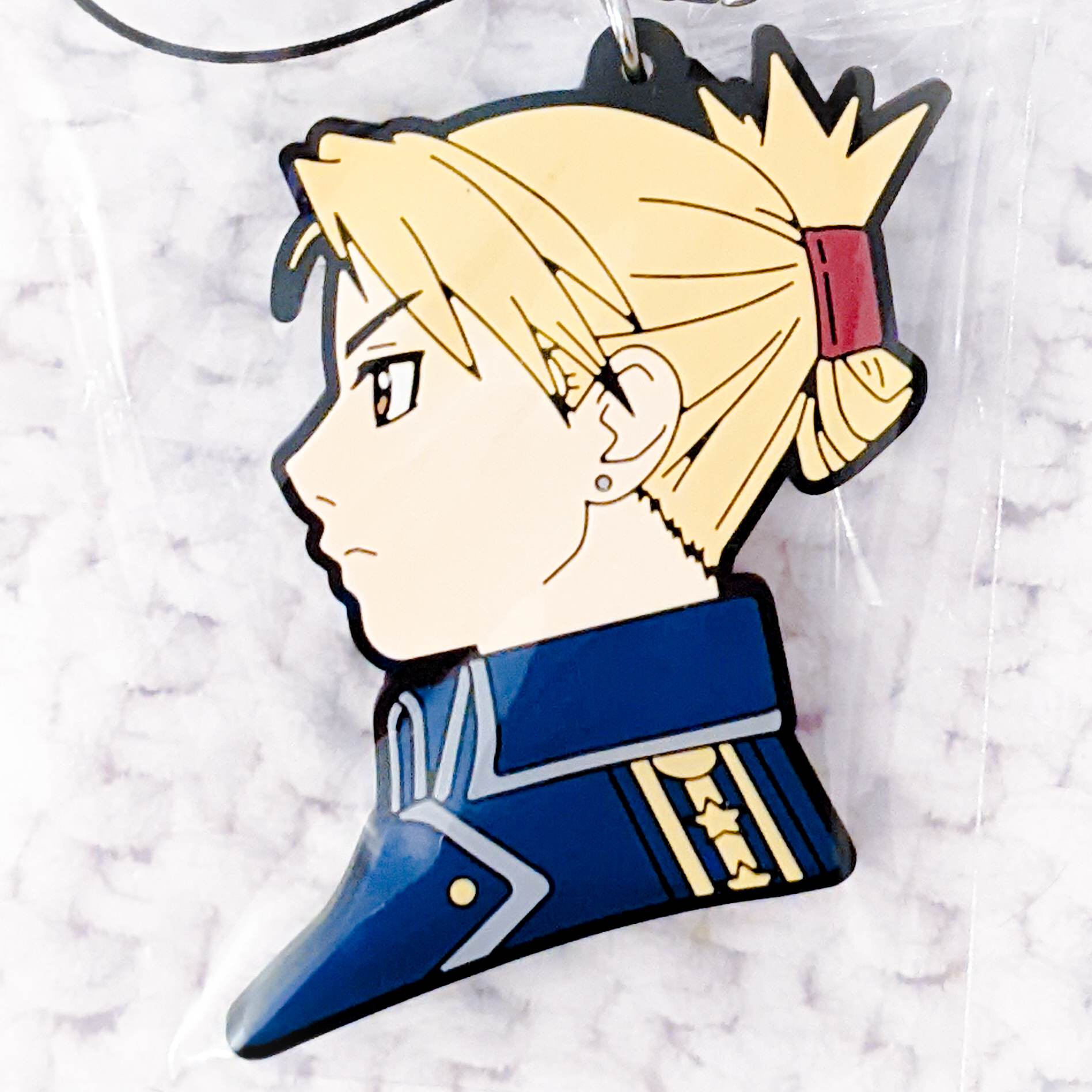 Riza Hawkeye - Fullmetal Alchemist Brotherhood Anime Keychain Rubber S ...