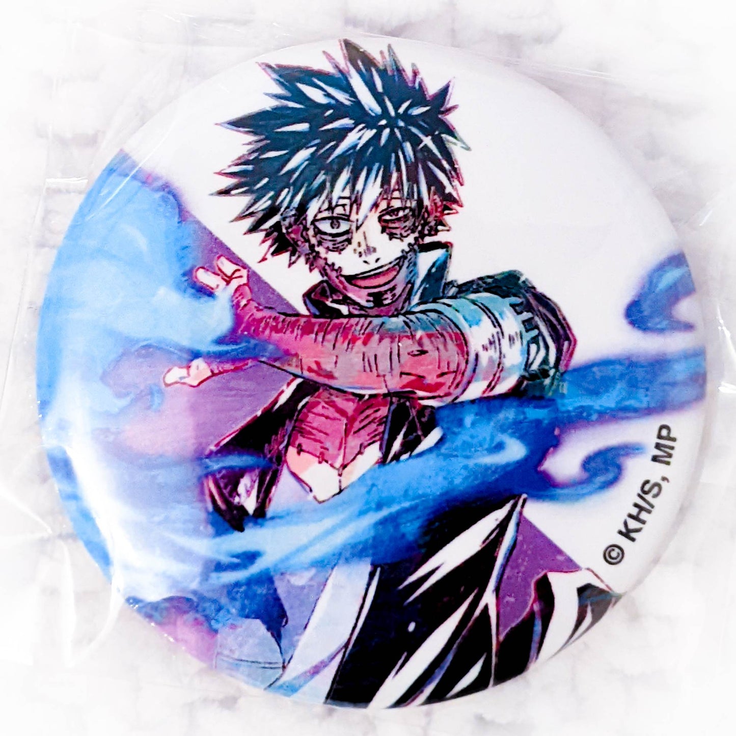 Dabi - My Hero Academia Anime Ani-Art Pin Badge Button