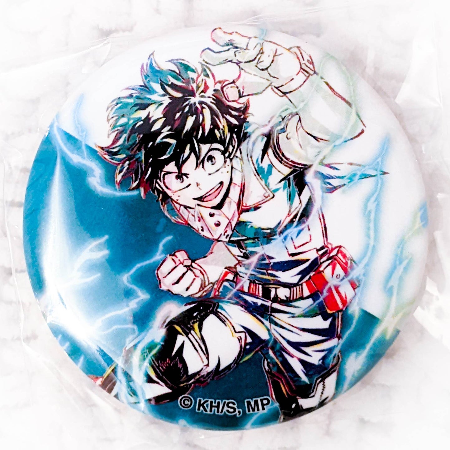 Izuku Midoriya (Deku) - My Hero Academia Anime Ani-Art Pin Badge Button