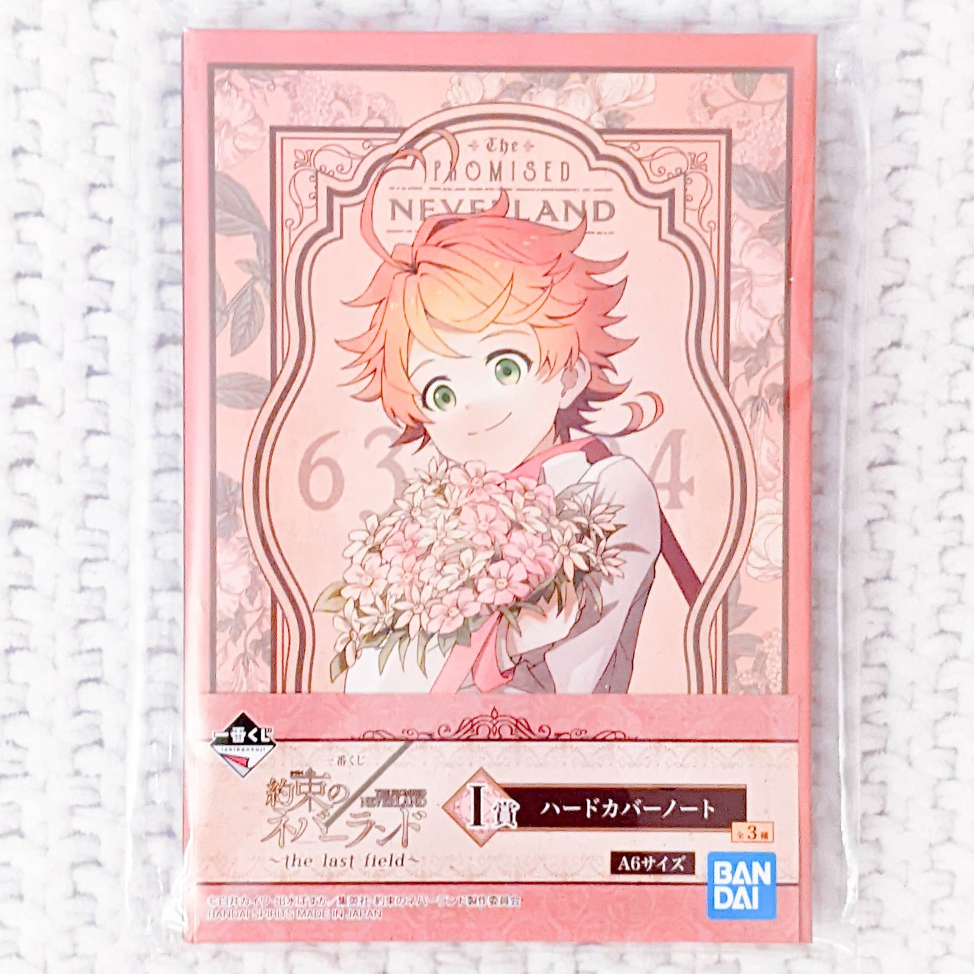 Notebook Emma Emma - The Promised Neverland Anime A6 Hardcover Notebook Bandai ...