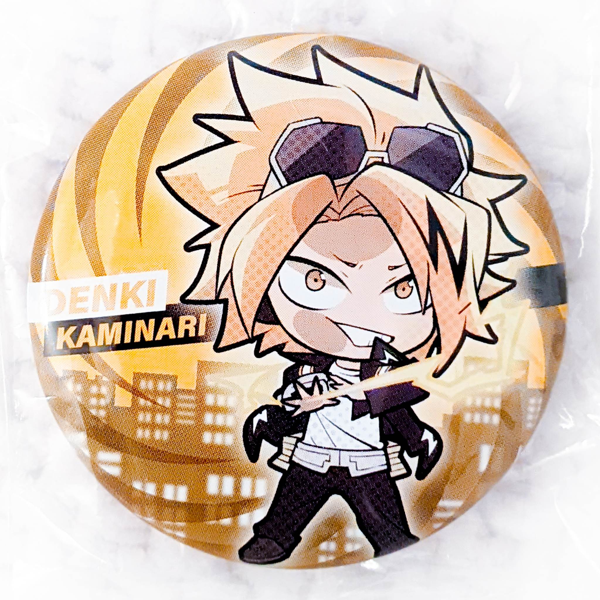 Kaminari Denki - My Hero Academia Anime Pita! Pin Badge Button – Miokii ...