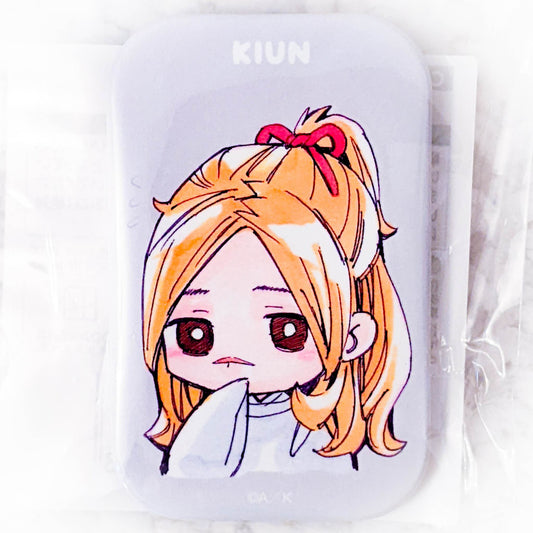 Kiun - Noragami Anime Chibi Hikido Kuji Square Pin Badge Button