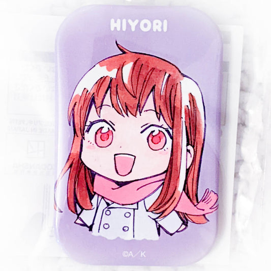 Hiyori Iki - Noragami Anime Chibi Hikido Kuji Square Pin Badge Button