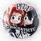 Ochaco Uraraka & Froppy Tsuyu Asui - My Hero Academia Anime Pita! Pin Badge Button