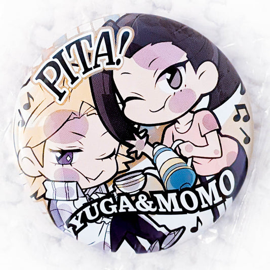 Yuga Aoyama & Momo Yaoyorozu - My Hero Academia Anime Pita! Pin Badge Button