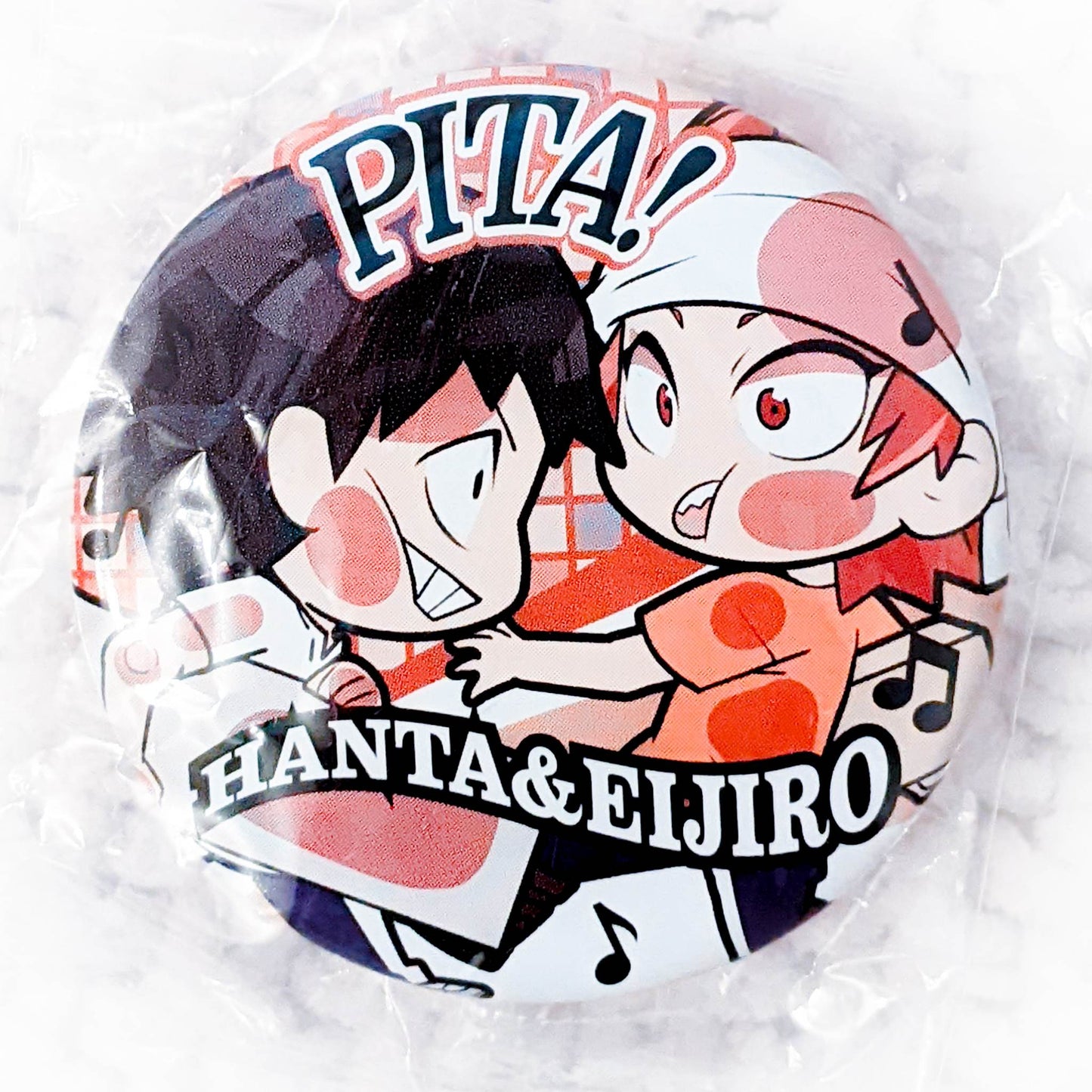 Eijiro Kirishima & Hanta Sero - My Hero Academia Anime Pita! Pin Badge Button