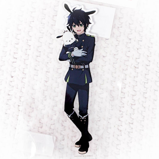 Yuichiro Hyakuya & Pochacco - Seraph of the End x Sanrio Anime Acrylic Stand