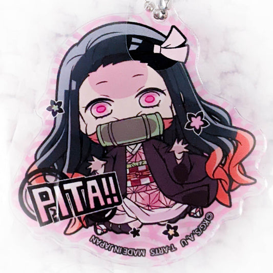 Nezuko Kamado - Kimetsu no Yaiba Demon Slayer Anime Pita Acrylic Keychain