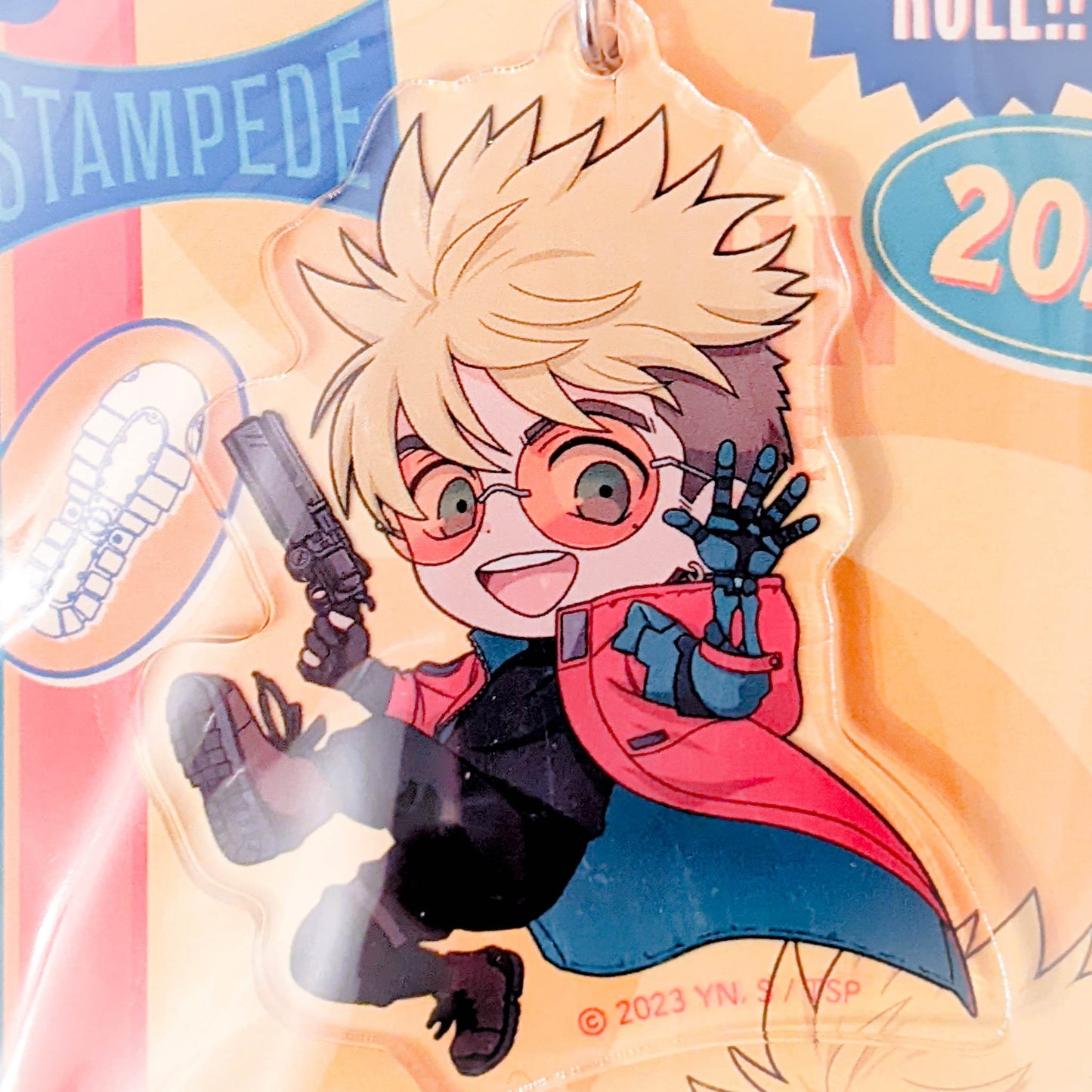 Vash the Stampede - Trigun Stampede Anime Acrylic Keychain