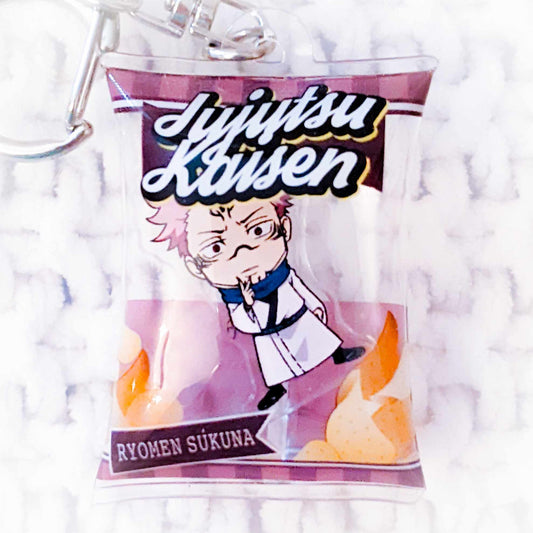 Ryomen Sukuna - Jujutsu Kaisen Anime Air Fuwa Potato Chip Keychain