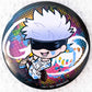 Satoru Gojo - Jujutsu Kaisen Graffiti x Battle Anime Big Pin Badge Button