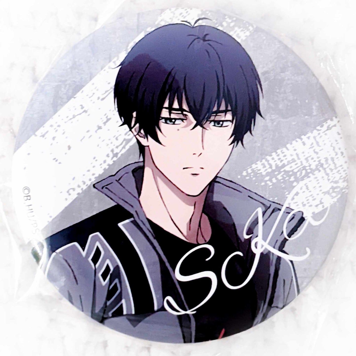 Tadashi Kikuchi (Snake) - SK8 The Infinity Anime Street Art Big Pin Badge Button