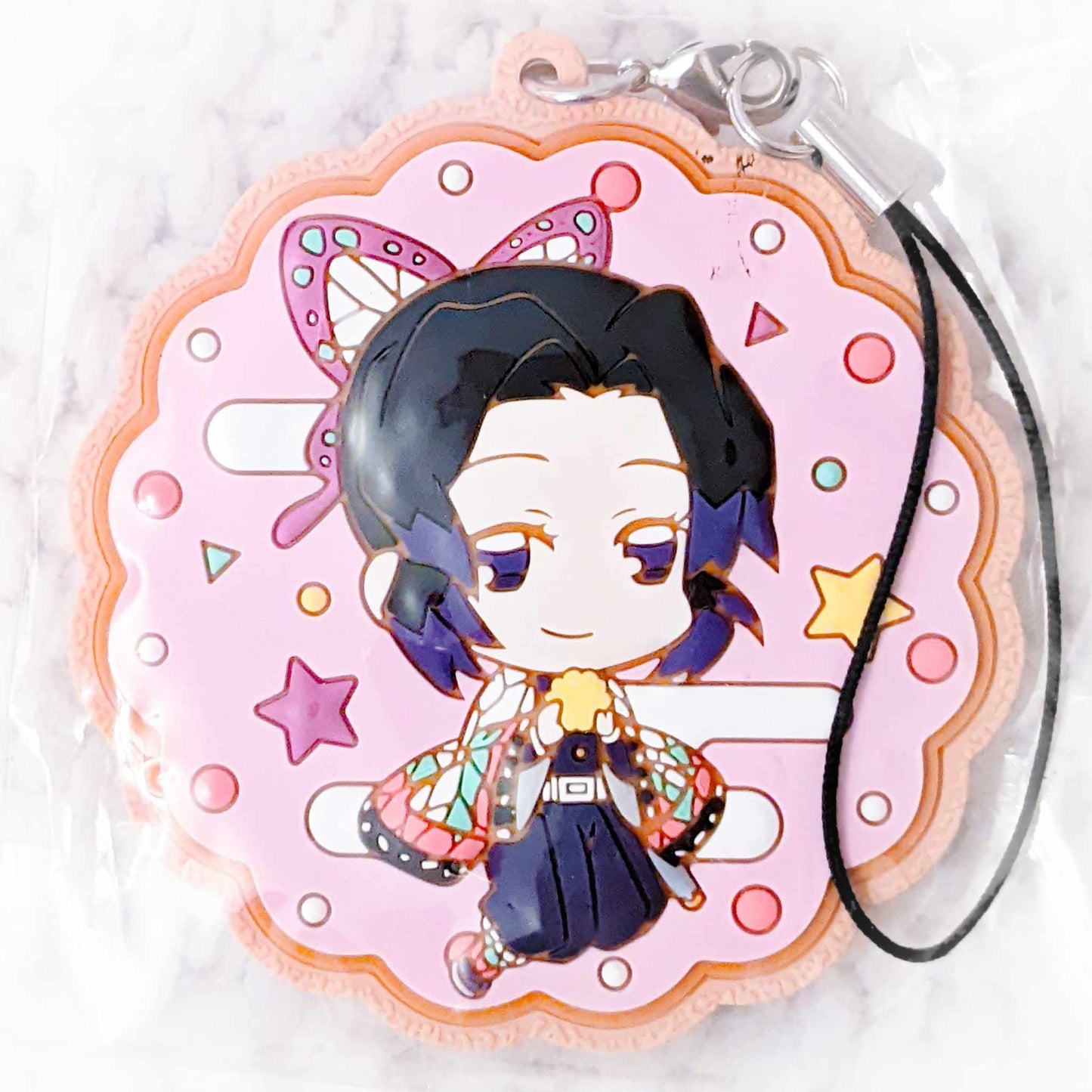 Shinobu Kocho - Kimetsu no Yaiba Demon Slayer Cookie Rubber Strap