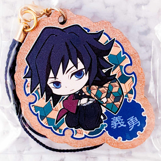 Giyuu Tomioka - Kimetsu no Yaiba Demon Wooden Charm Strap