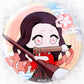 Nezuko Kamado - Demon Slayer Kimetsu no Yaiba Pin Badge Button