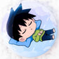 Ritsu Kageyama - Mob Psycho 100 Anime Suyarin Chibi Pin Badge Button