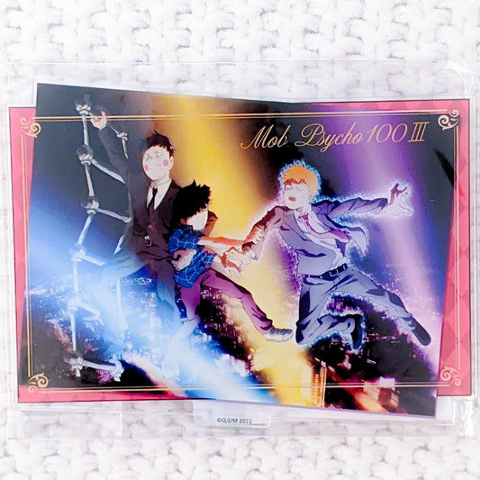 Shigeo Kageyama Reigen Arataka & Ekubo - Mob Psycho 100 Great Escape Acrylic Stand