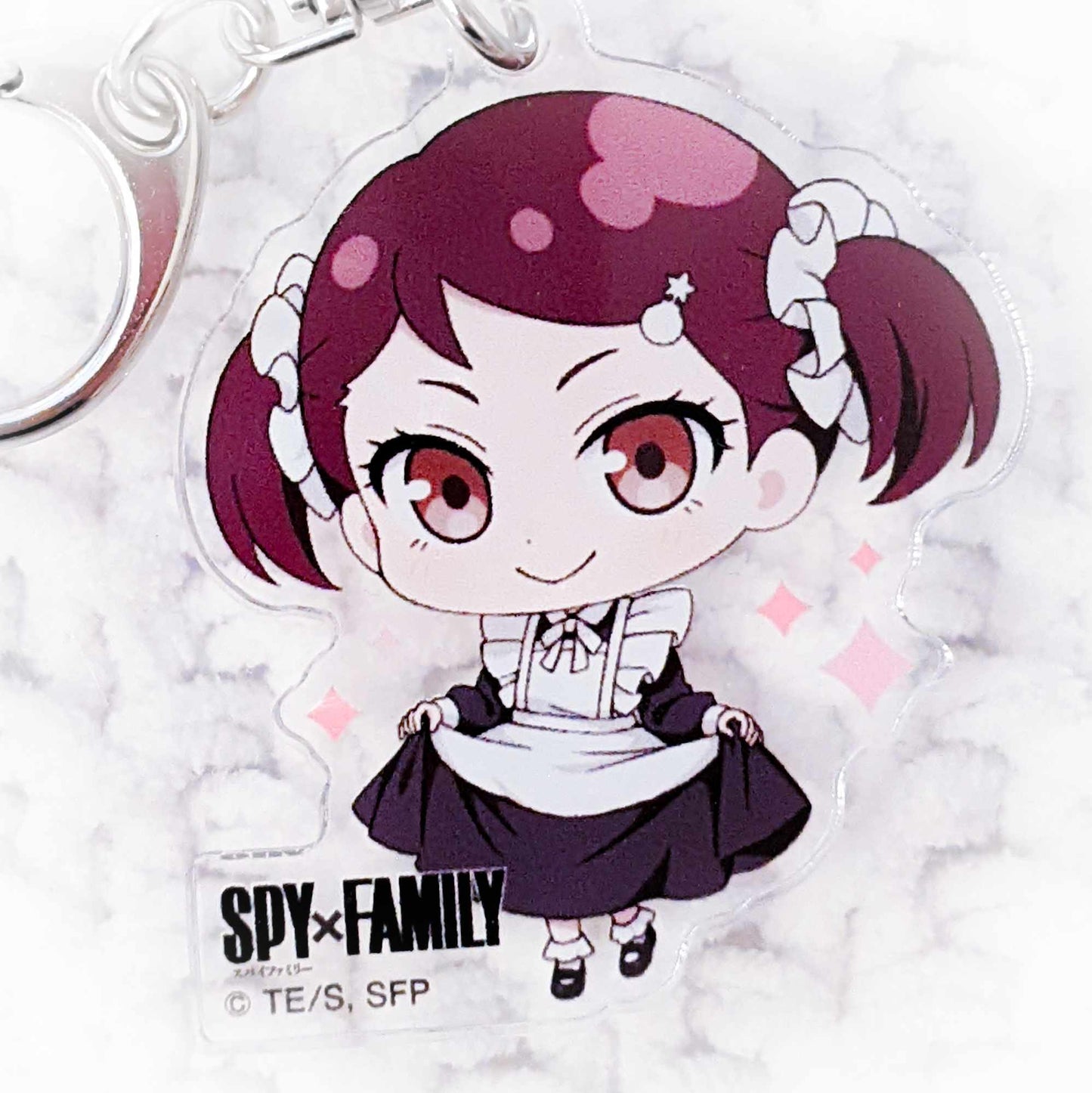 Becky Blackbell - SPY x FAMILY Cafe Maid Anime Acrylic Keychain