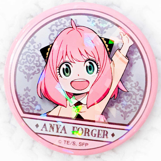 Anya Forger - SPY x FAMILY Anime Hologram Pin Badge Button