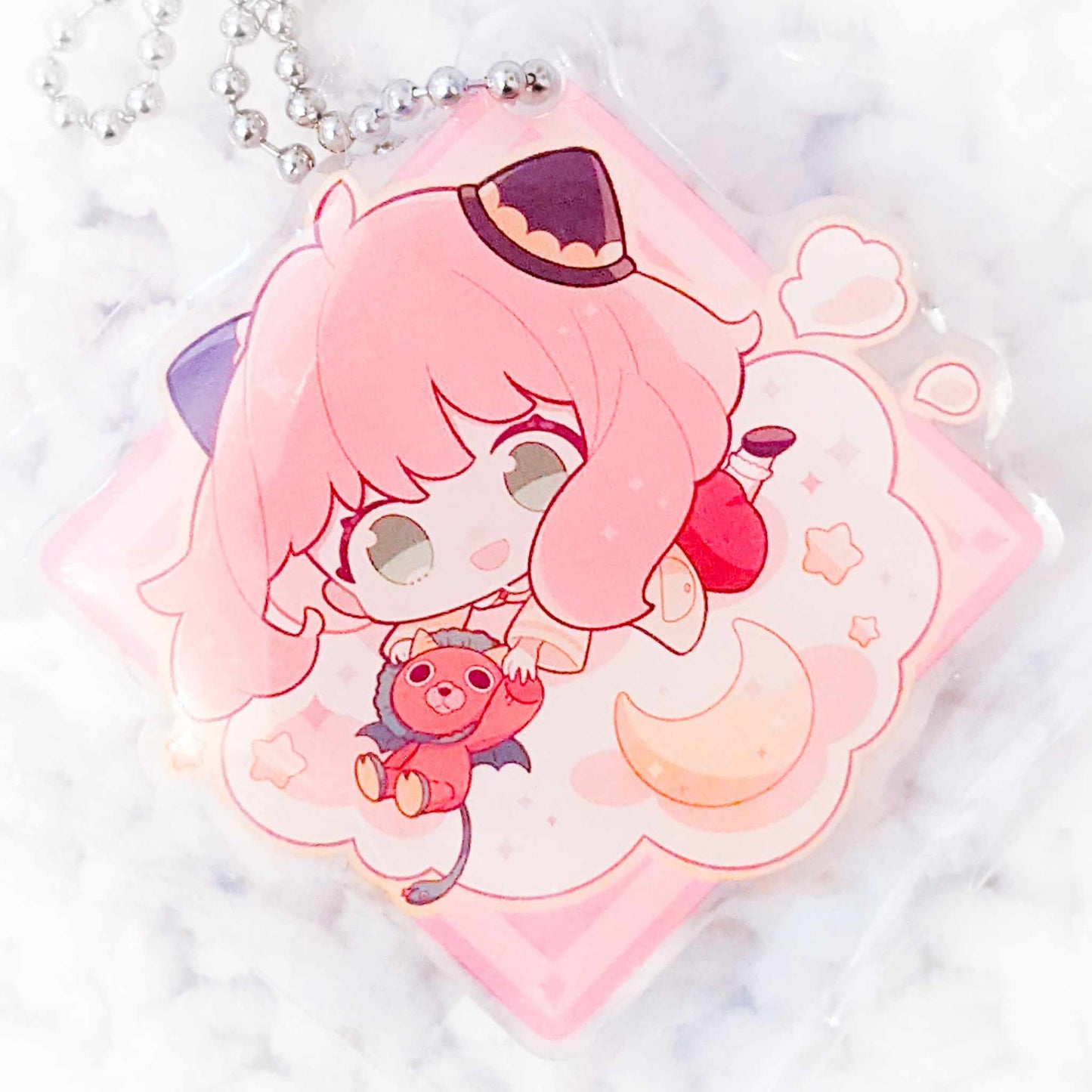 Anya Forger - SPY x FAMILY Anime Pukutto! Acrylic Keychain