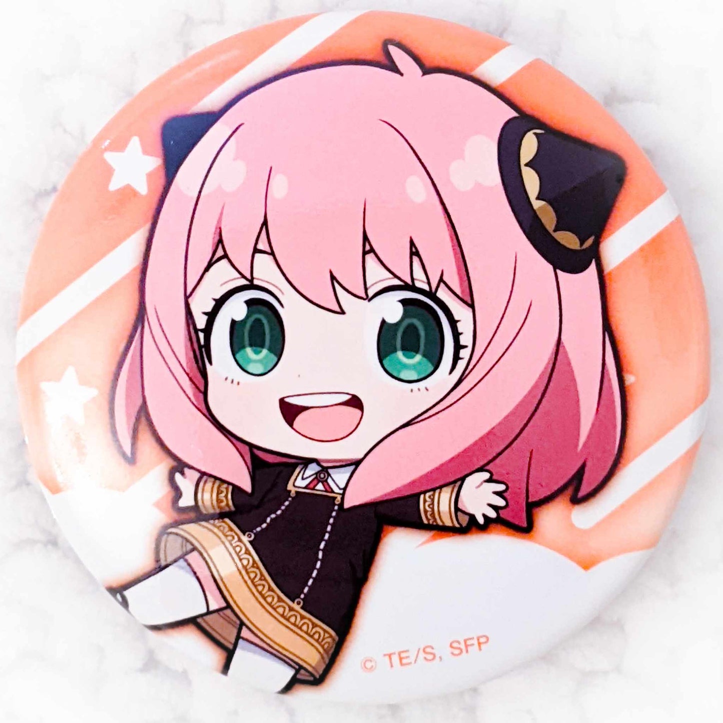 Anya Forger - SPY x FAMILY Anime Pukasshu Pin Badge Button