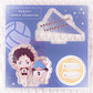 Keiji Akaashi & Tuxedo Sam - Haikyuu x Sanrio Anime Collaboration Acrylic Stand