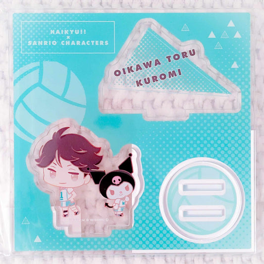 Tooru Oikawa & Kuromi - Haikyuu x Sanrio Anime Collaboration Acrylic Stand