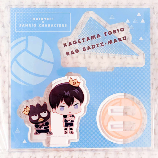 Tobio Kageyama & Badtz Maru - Haikyuu x Sanrio Anime Collaboration Acrylic Stand